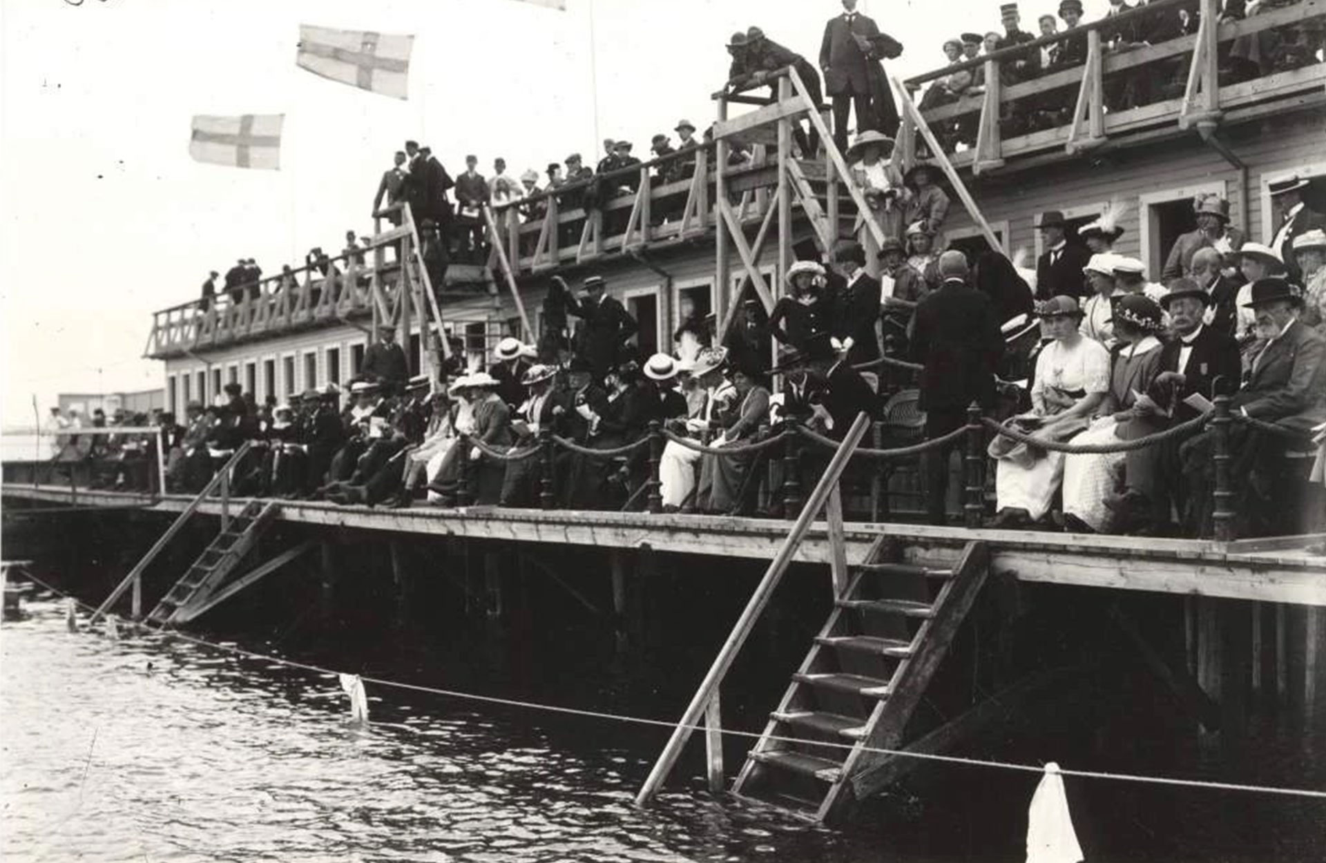 Riberborgs Kallbadhus - Ett bröllop på havet