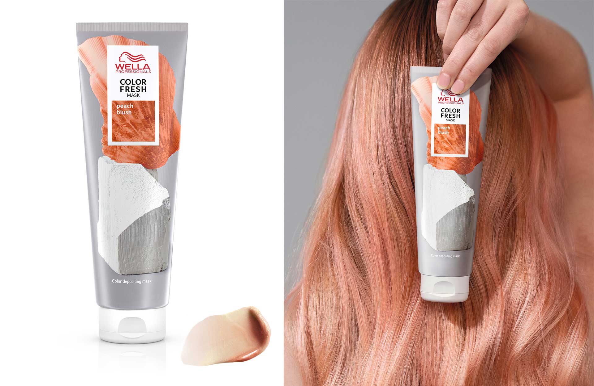 Wella Color Fresh Mask – Peach Blush