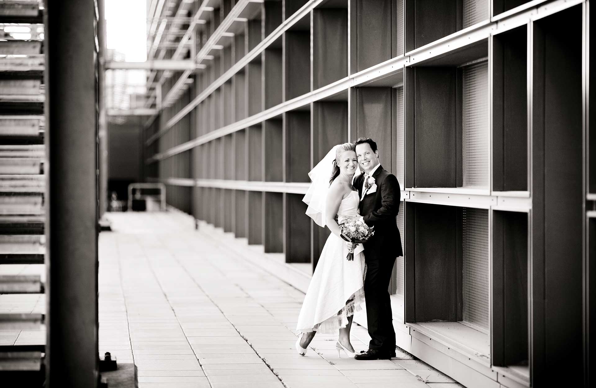 Bröllop på flygplatsen: Alexandra & Joacim – Foto: Linda Broström