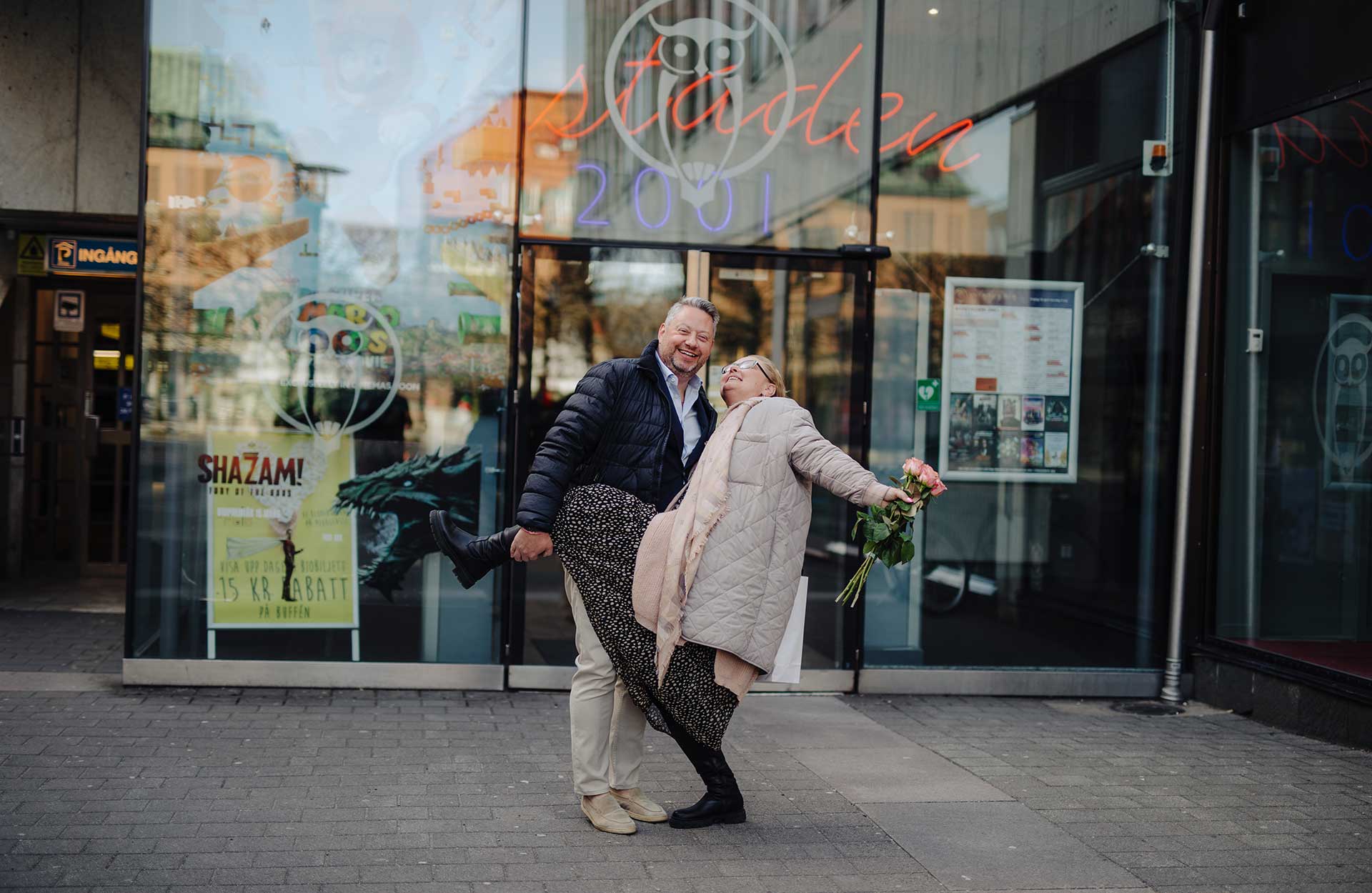 Frieri på bioduken - Peter och Jenny