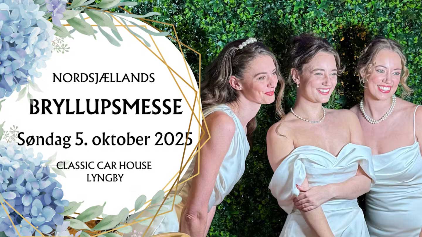 Nordsjællands bryllupsmesse - bröllopsmässa Danmark