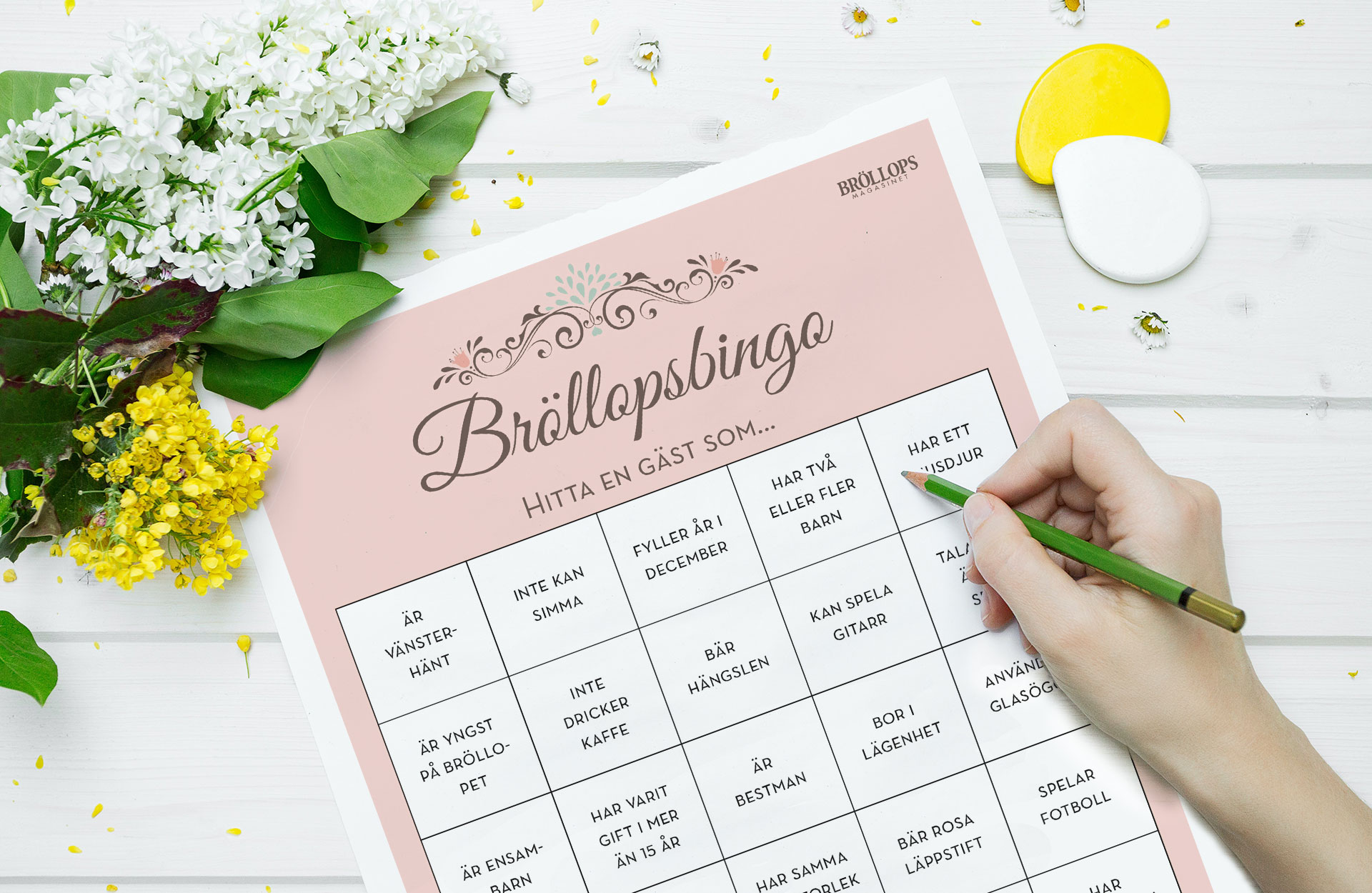 Bröllopsbingo