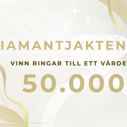 Diamantjakten vinn vigselringar