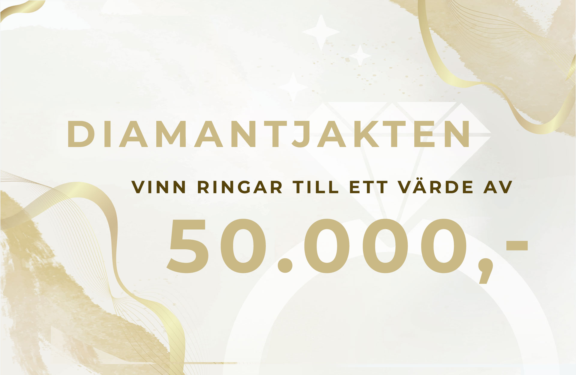 Diamantjakten vinn vigselringar