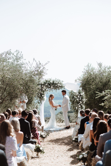 Sanna & Christoffers bröllop i Toscana - foto Silvia Galora
