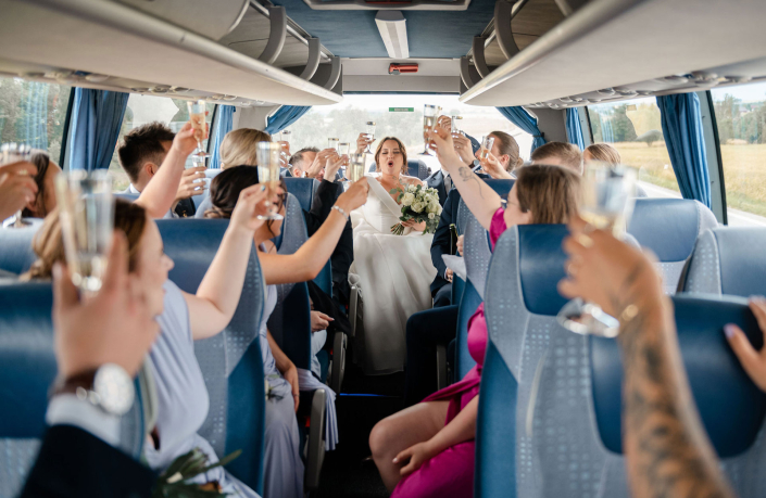 Bröllop på Bjärsjölagårds Slott - Johanna & Matthias - Foto: Kruuse Media