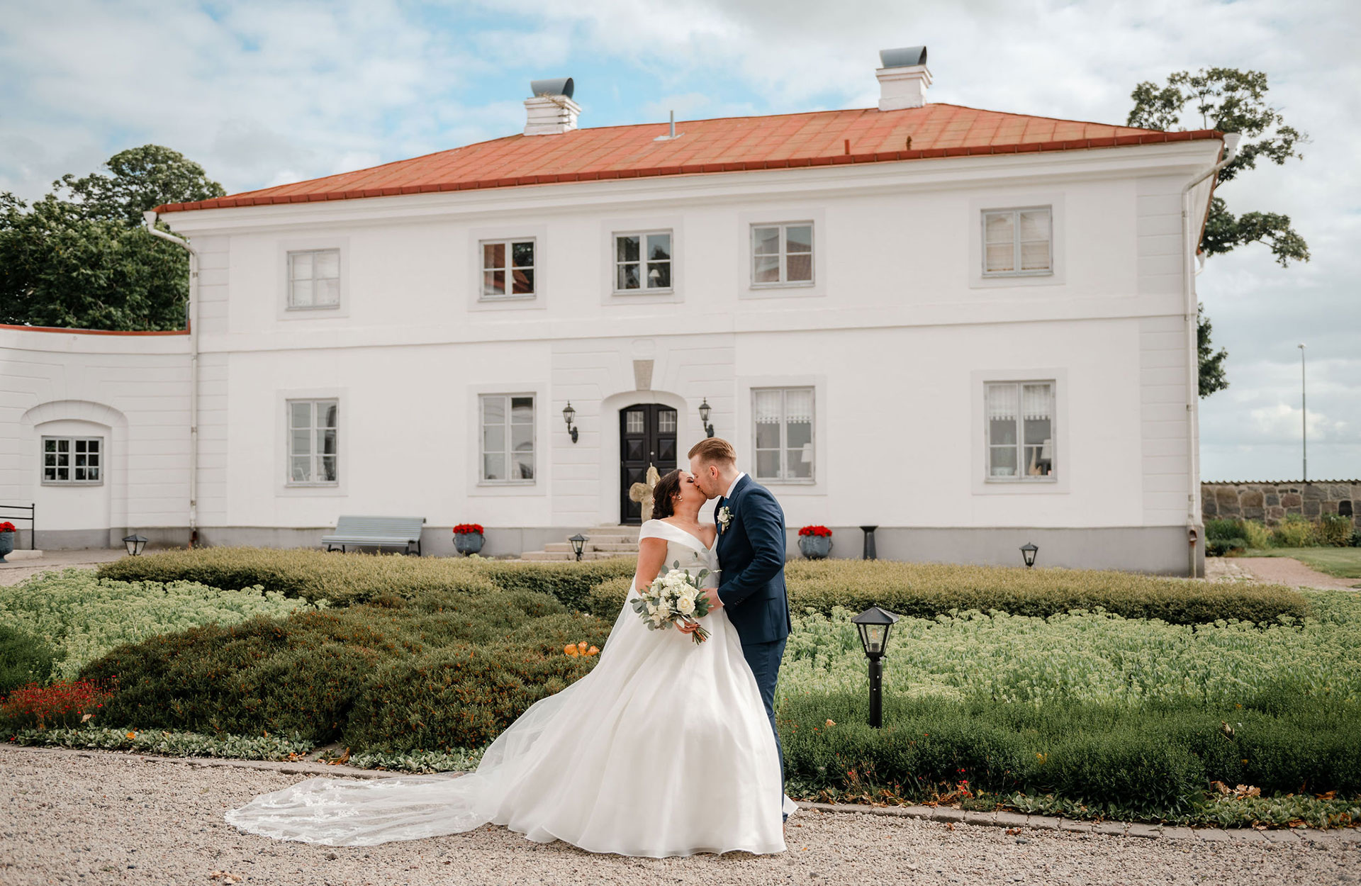Bröllop på Bjärsjölagårds Slott - Johanna & Matthias - Foto: Kruuse Media
