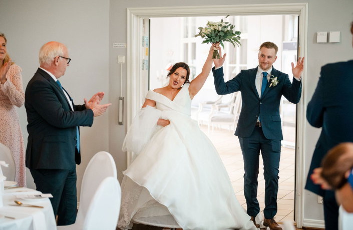 Bröllop på Bjärsjölagårds Slott - Johanna & Matthias - Foto: Kruuse Media