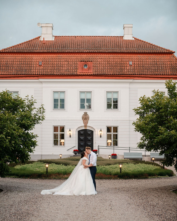 Bröllop på Bjärsjölagårds Slott - Johanna & Matthias - Foto: Kruuse Media