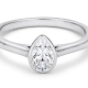 Nova - Fenia - ring med labbodlad diamant