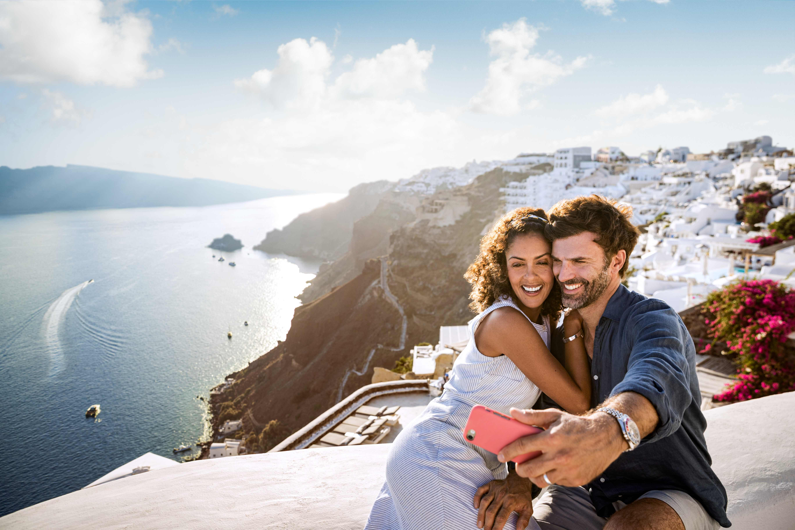 Norwegian Cruise Line - Kryssning i Europa - San Torini