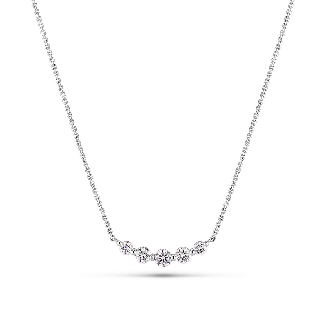 Halsband Tiara - med lab-grown diamanter