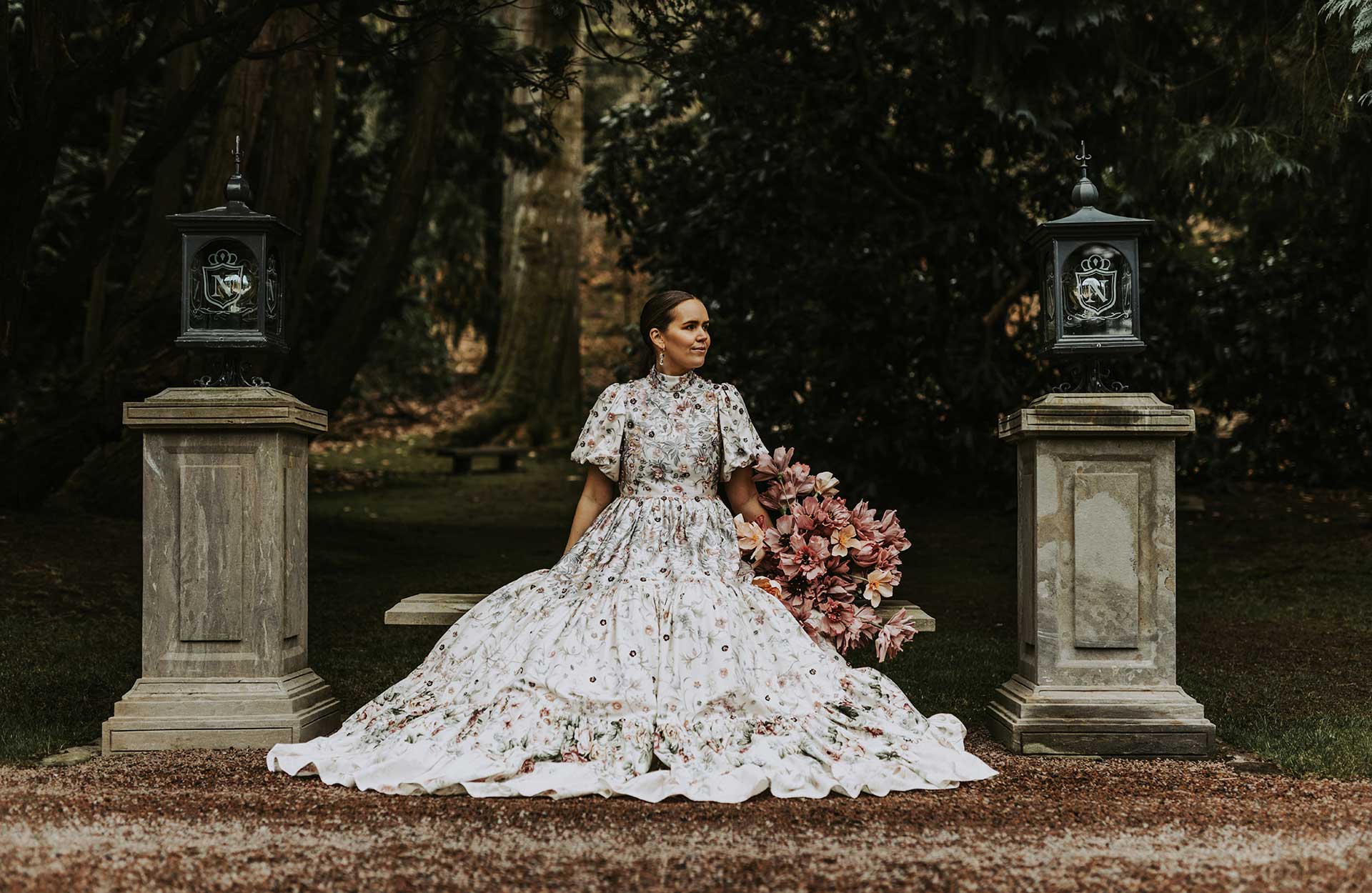 Norrvikens Bröllopsklänning - design Frida Jonsvens