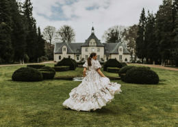 Norrvikens Bröllopsklänning - design Frida Jonsvens
