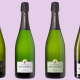 Guldkula - olika champagner