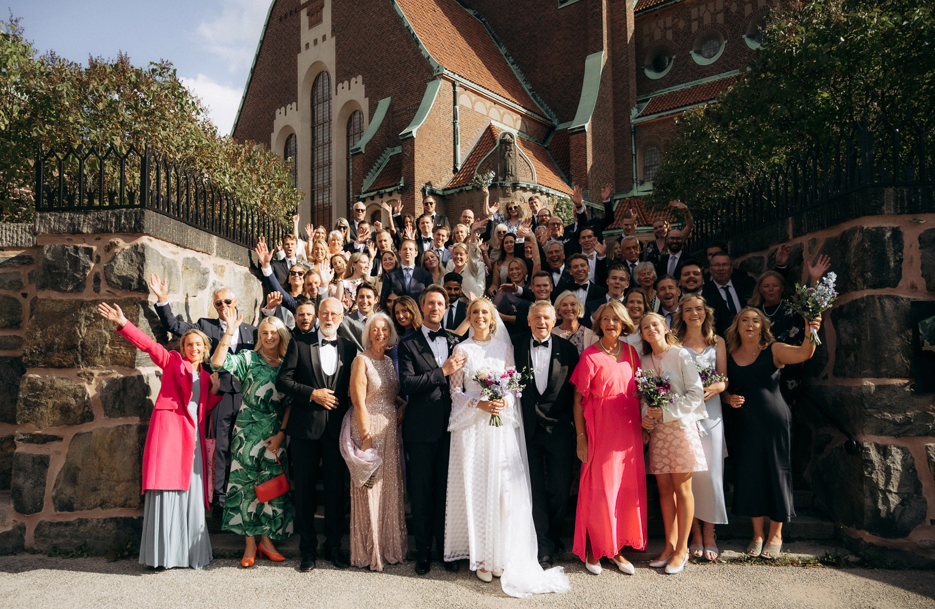Charlotte & Viktors citybröllop - foto: Jekaterina Komova
